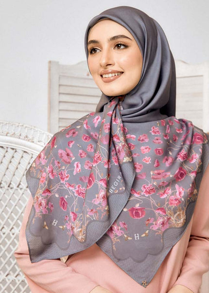 PS-HABEEBA MATTE SATIN in DARK GRAY