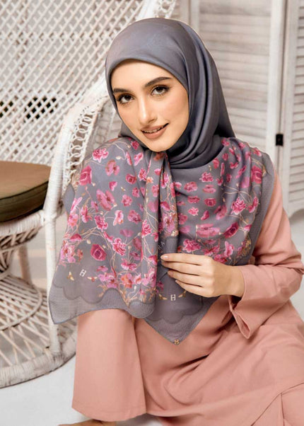 PS-HABEEBA MATTE SATIN in DARK GRAY