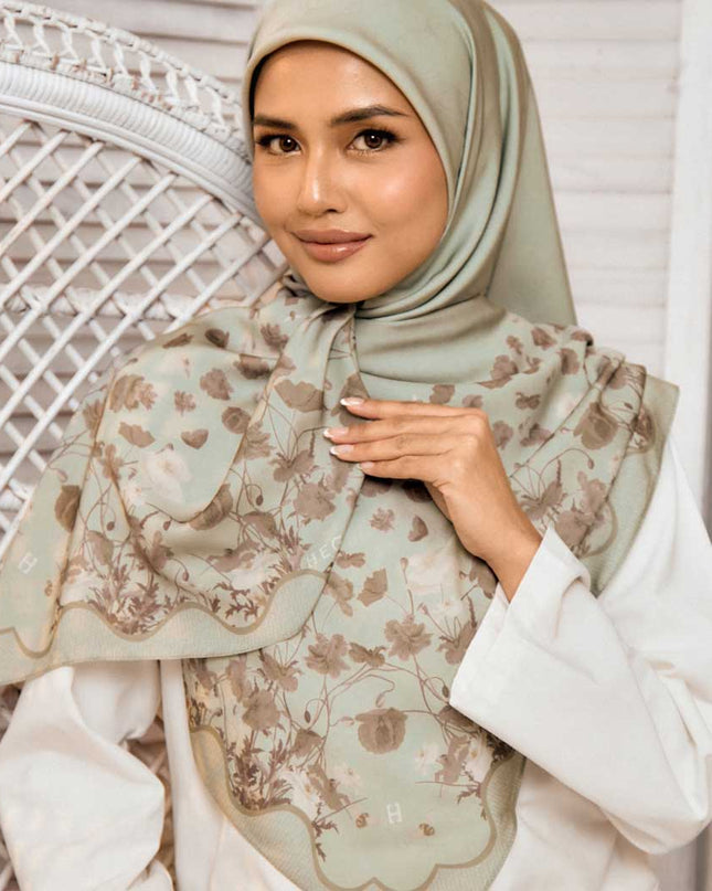 PS-HABEEBA MATTE SATIN in MILKY KIWI