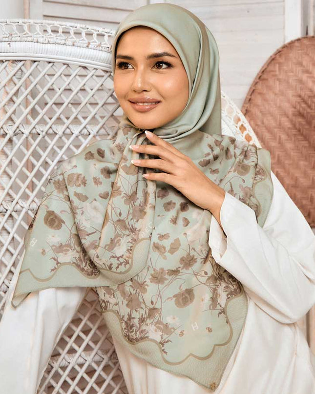 PS-HABEEBA MATTE SATIN in MILKY KIWI