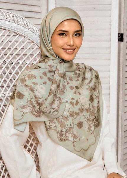 PS-HABEEBA MATTE SATIN in MILKY KIWI