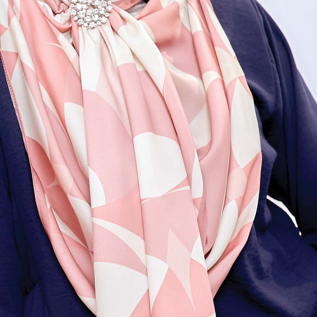 PS-HEIDEMARIE MATTE SATIN in PEACHY