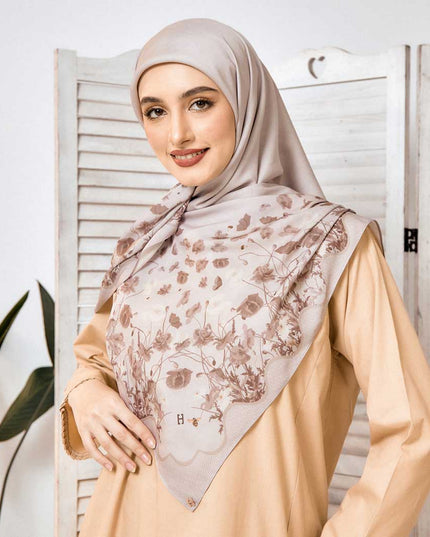 PS-HABEEBA MATTE SATIN in HAZEL
